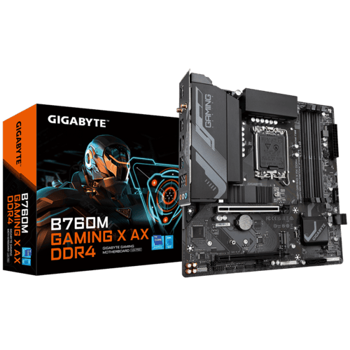 Материнская плата Gigabyte B760M GAMING X AX DDR4- фото