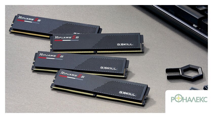 Оперативная память G.Skill Ripjaws S5 2x16ГБ DDR5 6400 МГц F5-6400J3648F16GX2-RS5K - фото5