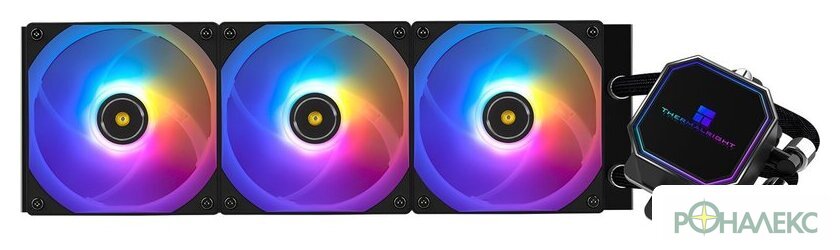 Система жидкостного охлаждения для процессора Thermalright Frozen Prism 360 ARGB (черный) - фото