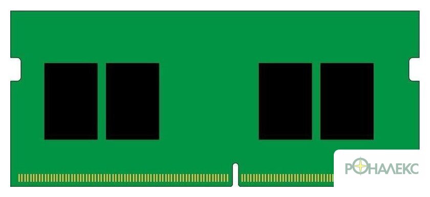 Оперативная память Kingston 8GB DDR4 SODIMM PC4-25600 KVR32S22S8/8 - фото