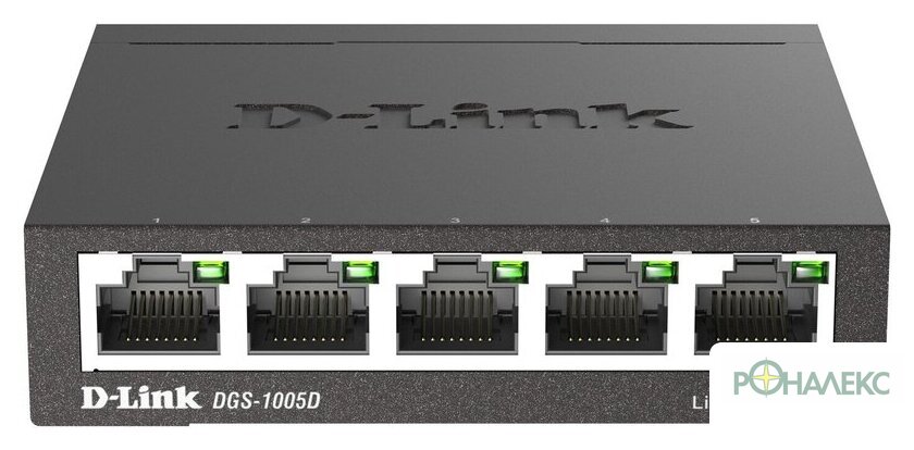 Неуправляемый коммутатор D-Link DGS-1005D/R1A - фото