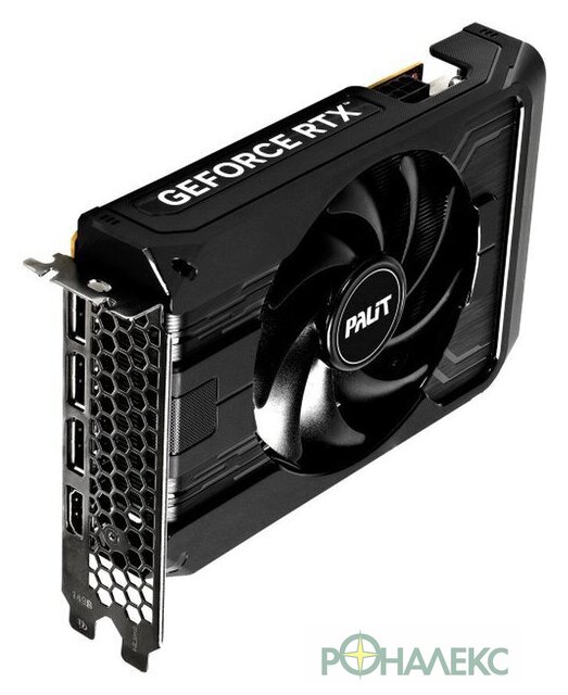 Видеокарта Palit GeForce RTX 5050 Storm OC 8GB NE65050T19P1-GB2070F - фото