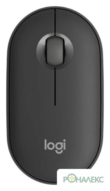 Мышь Logitech M350S Pebble 2 (графит) - фото