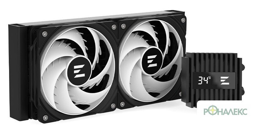 Система жидкостного охлаждения для процессора Zalman ALPHA2 A24 (черный) - фото3