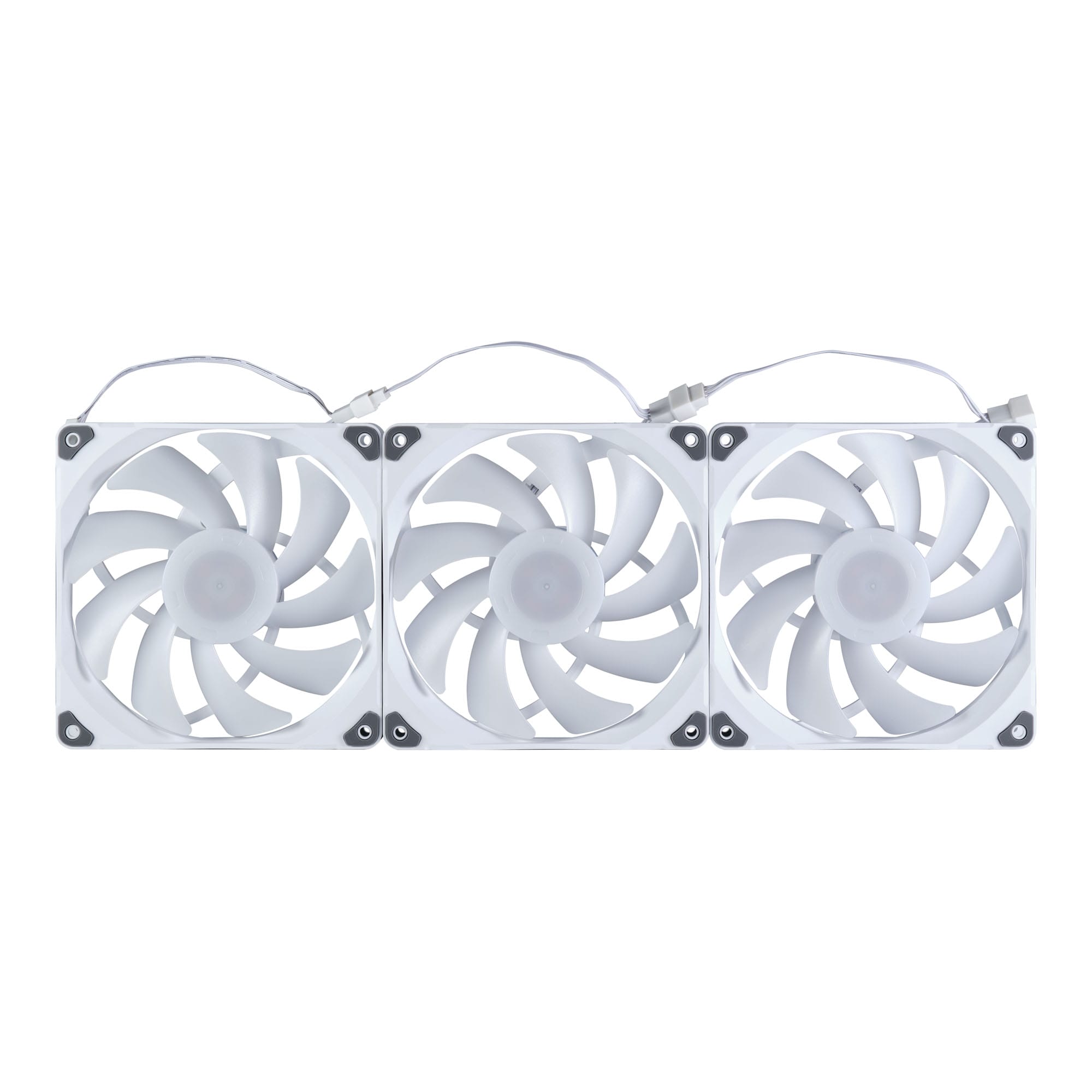 Набор вентиляторов PHANTEKS M25 DRGB White (PH-F140M25_DRGB_PWM_WT01_3P)- фото