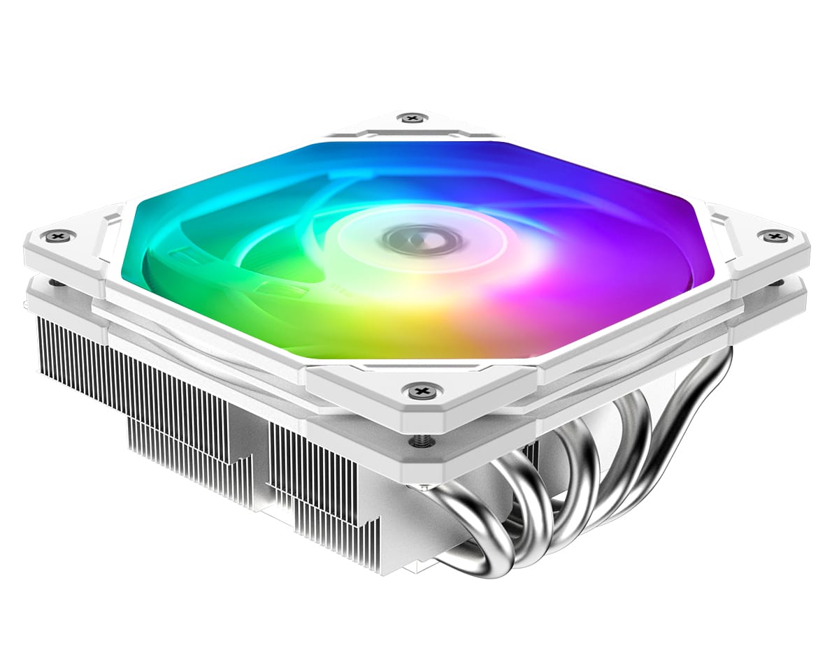 Вентилятор ID-Cooling IS-55 ARGB WHITE (ID-CPU-IS-55-ARGB-WHITE)- фото