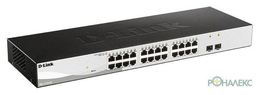 Управляемый коммутатор 2-го уровня D-Link DGS-1210-26/FL2A - фото3