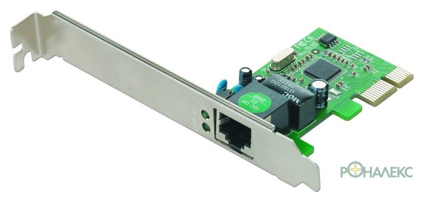Сетевая карта Cablexpert NIC-GX1-N (OEM) - фото