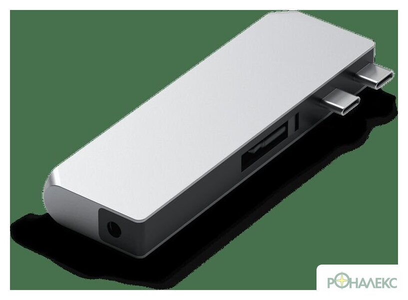 Док-станция Satechi Pro Hub Mini ST-UCPHMIS (серебристый) - фото4