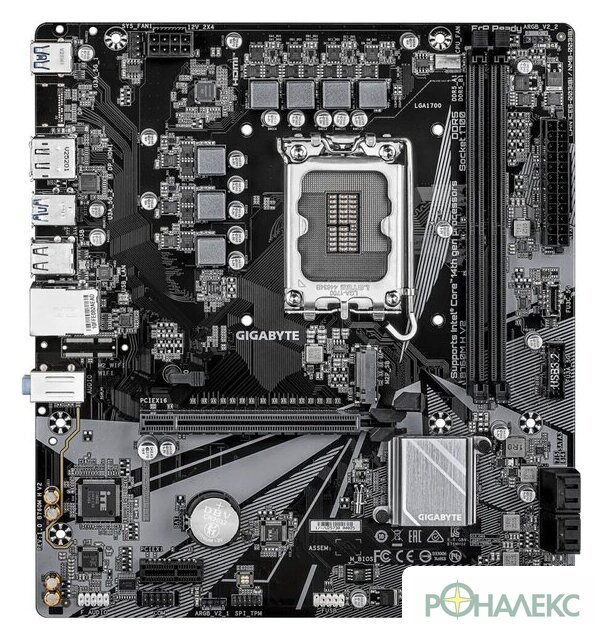 Материнская плата Gigabyte B760M H V2 - фото