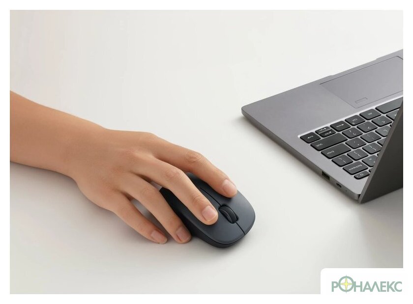 Мышь Xiaomi Wireless Mouse Comfort Edition XMWXSB04YM (черный, международная версия) - фото3