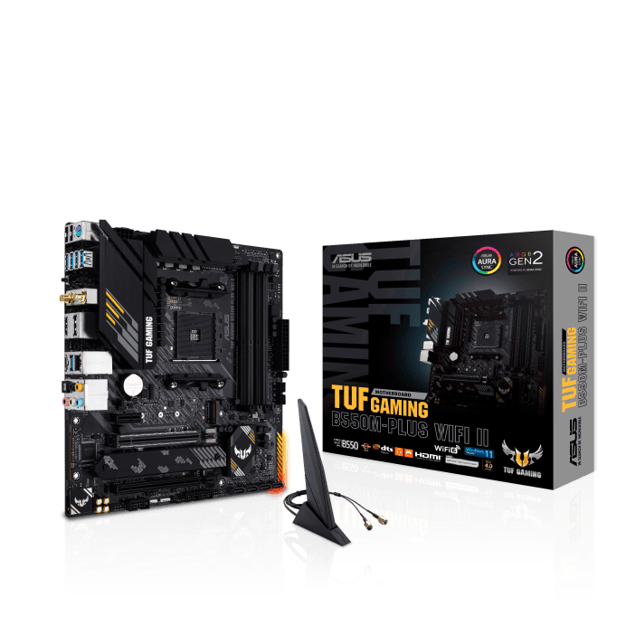 Материнская плата Asus TUF Gaming B550M-Plus Wi-Fi II- фото