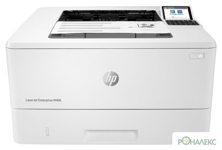Принтер HP LaserJet Enterprise M406dn - фото