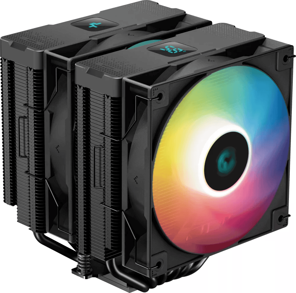 Вентилятор DeepCool AG620 Digital BK ARGB (R-AG620-BKADMN-G-2)- фото