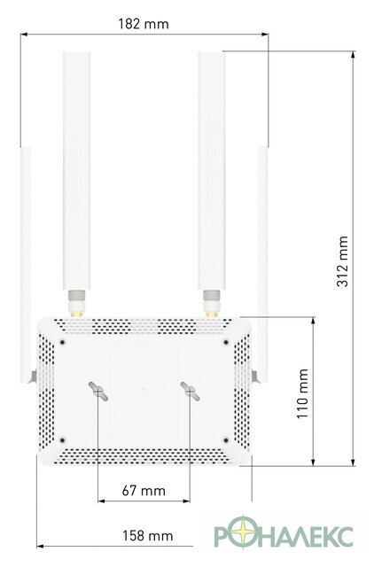 4G Wi-Fi роутер Keenetic Runner 4G KN-2212 - фото4