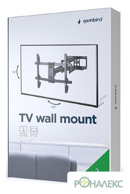 Кронштейн для телевизора Gembird WM-80ST-02 - фото4