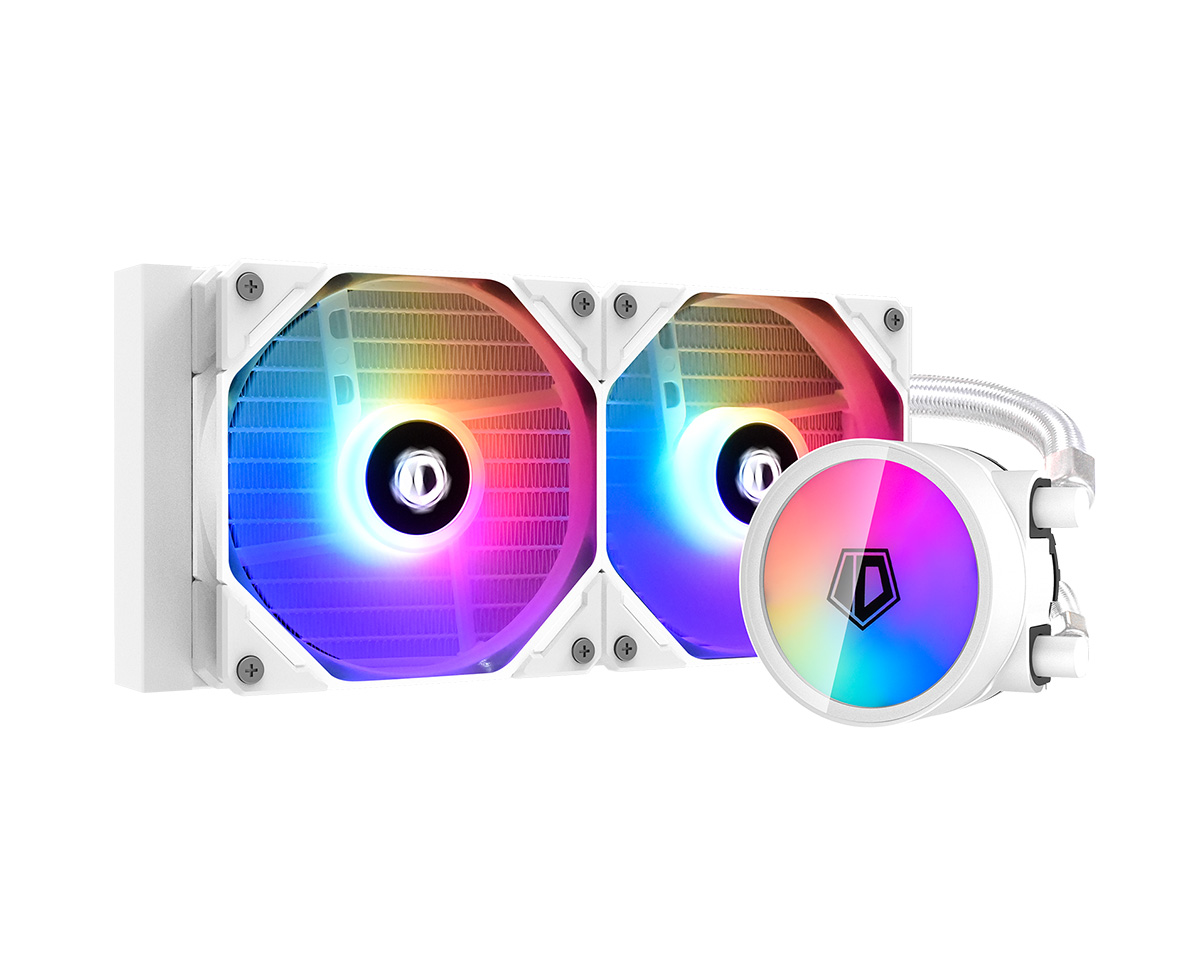 Система водяного охлаждения ID-COOLING ZOOMFLOW 240 XT SNOW- фото