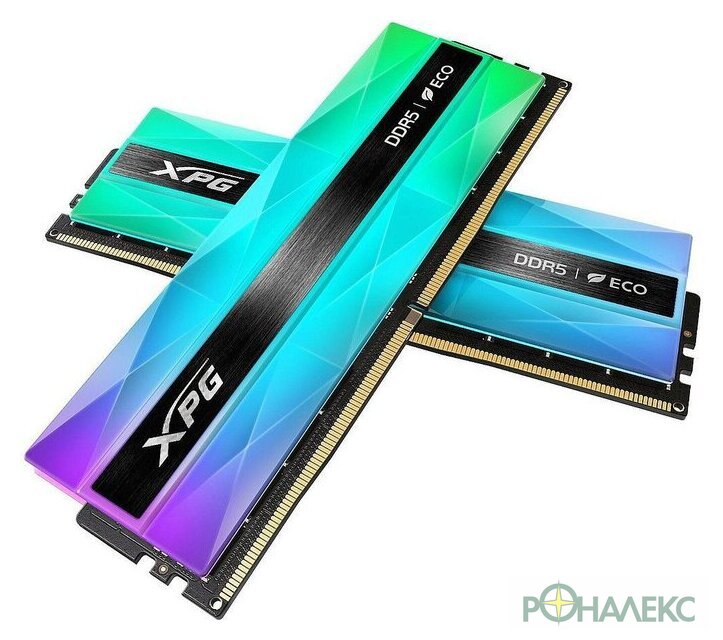Оперативная память ADATA XPG Lancer Neon RGB 2x16ГБ DDR5 6000 МГц AX5U6000C3016G-DCLANRSG - фото