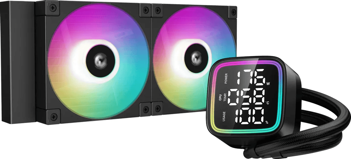 Система водяного охлаждения DeepCool LD240 (R-LD240-BKMSN-G-1)- фото