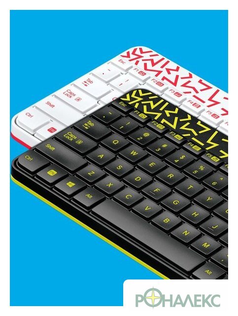 Офисный набор Logitech MK240 Nano 920-008198 (черный) - фото5