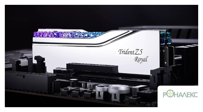 Оперативная память G.Skill Trident Z5 Royal 2x32ГБ DDR5 6400 МГц F5-6400J3239G32GX2-TR5S - фото5