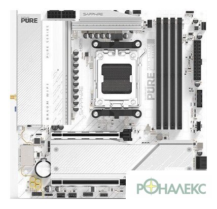 Материнская плата Sapphire Pure B850M WiFi 52123-02-40G - фото