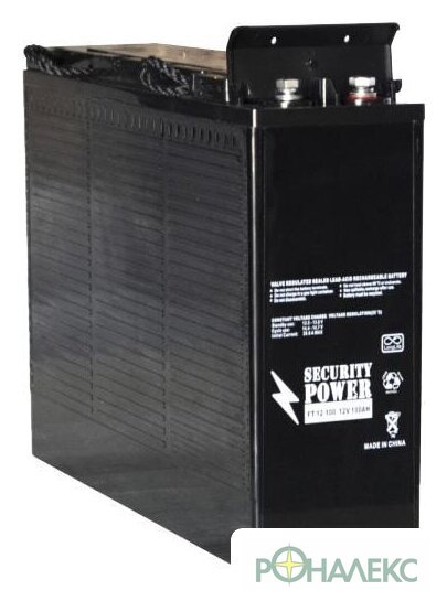 Аккумулятор для ИБП Security Power FT 12-100 (12В/100 А·ч) - фото2