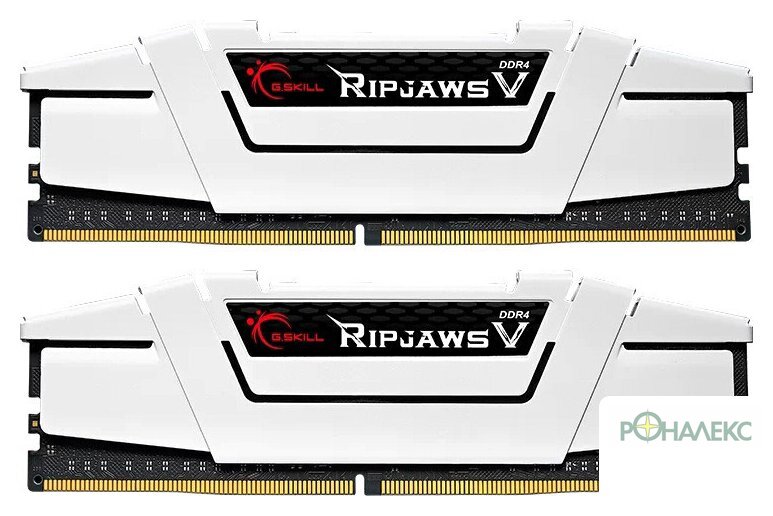 Оперативная память G.Skill Ripjaws V 2x16 ГБ DDR4 3600 МГц F4-3600C18D-32GVW - фото