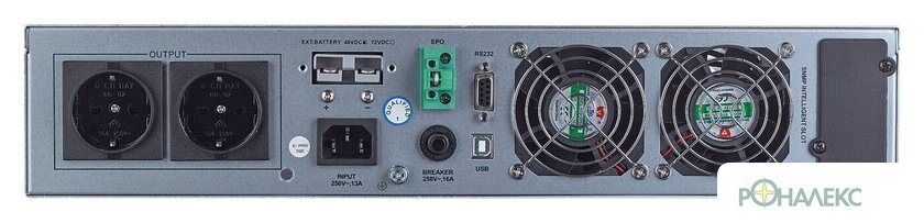 Источник бесперебойного питания Kiper Power Online ONE 2K RM Gen1 (2000VA/2000W) - фото2