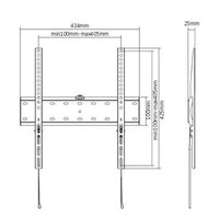 Кронштейн для телевизора Gembird WM-55F-02- фото2