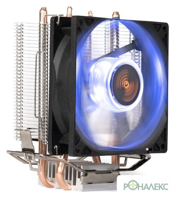 Кулер для процессора ExeGate Wizard EXX200-PWM.BLUE EX286297RUS - фото3
