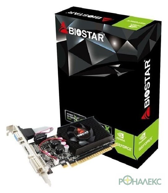 Видеокарта BIOSTAR GeForce GT210 1GB DDR3 VN2103NHG6-TBARL-BS2 - фото