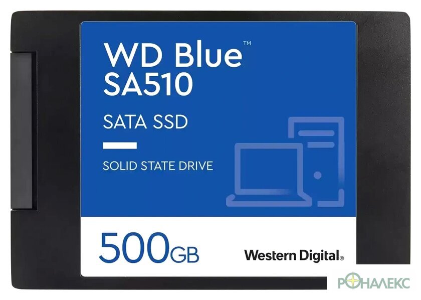 SSD WD Blue SA510 500GB WDS500G3B0A - фото