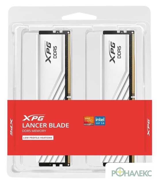 Оперативная память ADATA XPG Lancer Blade 2x16ГБ DDR5 6000 МГц AX5U6000C3416G-DTLABWH - фото4