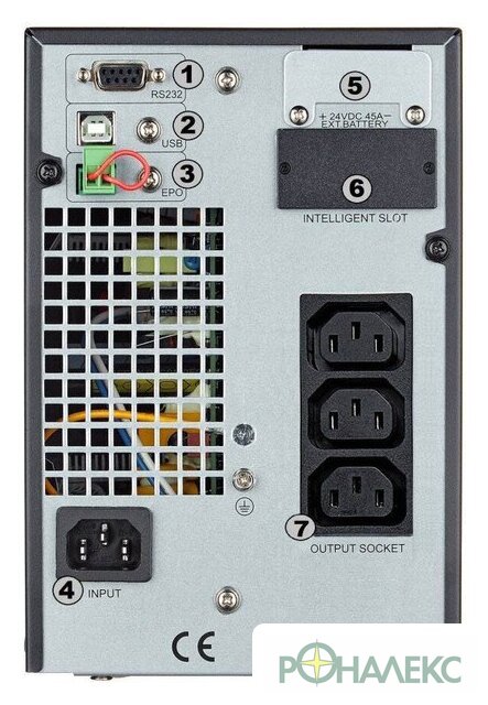 Источник бесперебойного питания Kiper Power Online ONE 1K Gen2 IEC (1000VA/1000W) - фото2