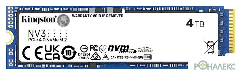 SSD Kingston NV3 4TB SNV3S/4000G - фото