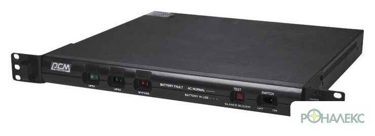 Источник бесперебойного питания Powercom King PRO RM KIN-1000AP-RM - фото