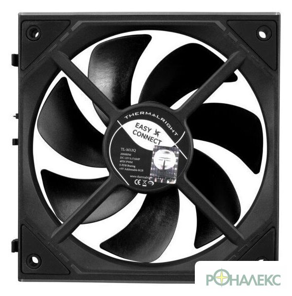 Вентилятор для корпуса Thermalright TL-M12Q (черный) - фото2