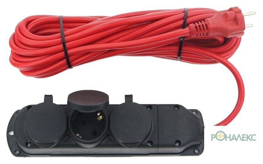 Удлинитель Power Cube PC-3G-3B-10(IP) - фото