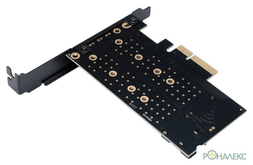 Адаптер для подключения M.2 накопителей Gembird MF-PCIE-NVME-SATA - фото2