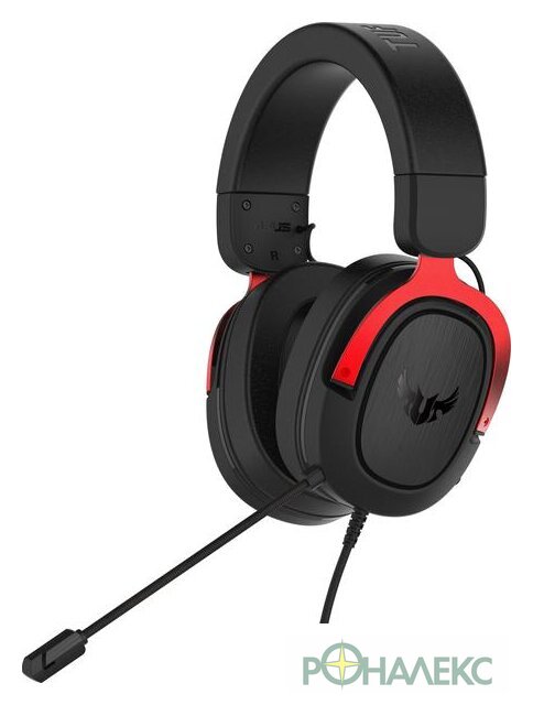 Наушники ASUS TUF Gaming H3 (красный/черный) - фото