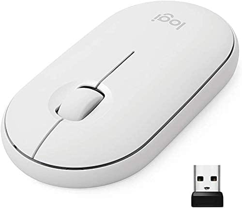 Мышь Logitech M350 Pebble (White) (910-005541)- фото