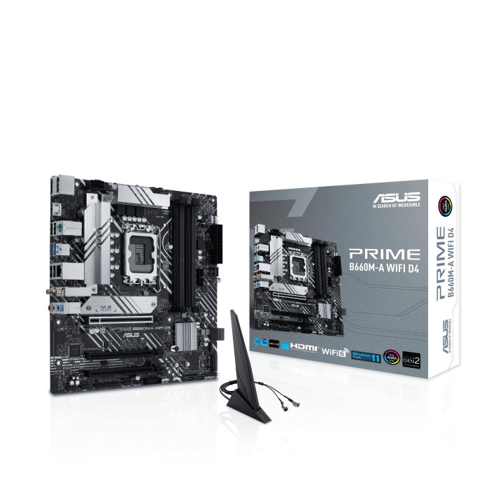 Материнская плата Asus Prime B660M-A WIFI D4- фото