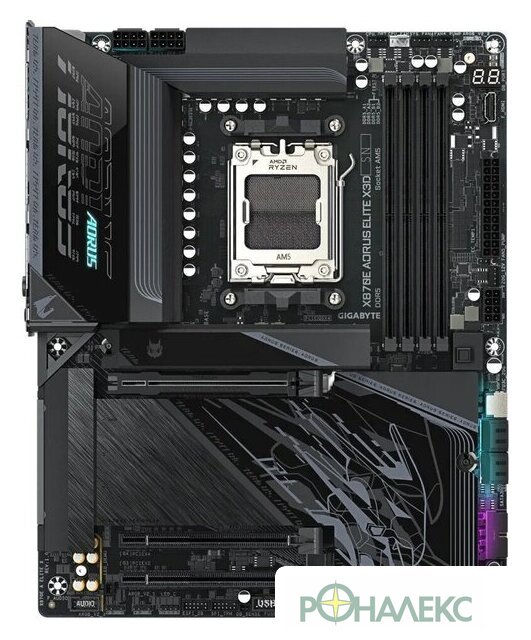 Материнская плата Gigabyte X870E Aorus Elite X3D - фото