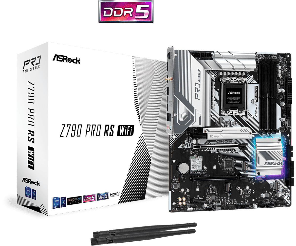 Материнская плата ASRock Z790 Pro RS WiFi- фото