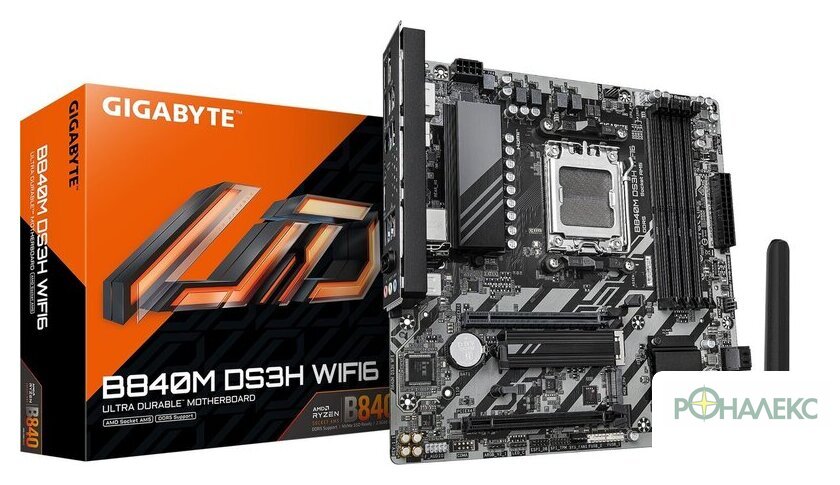 Материнская плата Gigabyte B840M DS3H WiFi6 - фото4