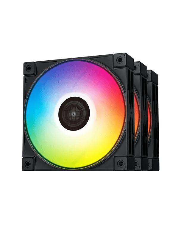Набор вентиляторов DeepCool FC120 (R-FC120-BKAMN3-G-1)- фото