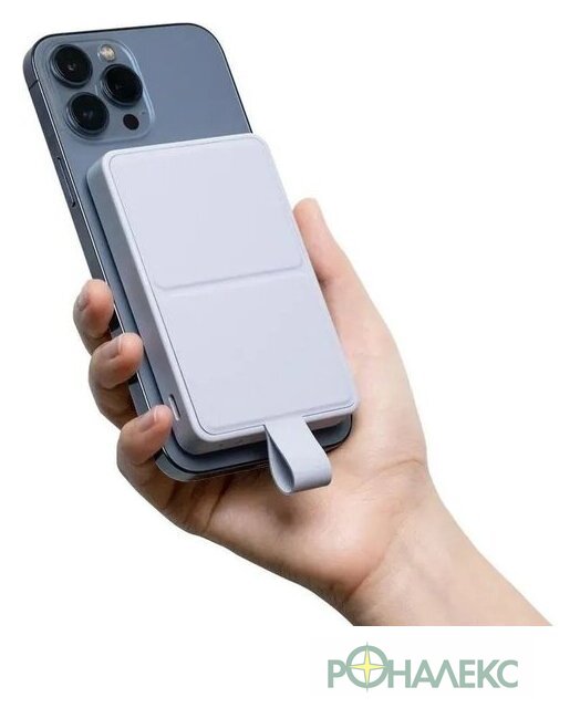 Внешний аккумулятор Xiaomi Magnetic Power Bank WPB0620MI 6000mAh (белый) - фото5