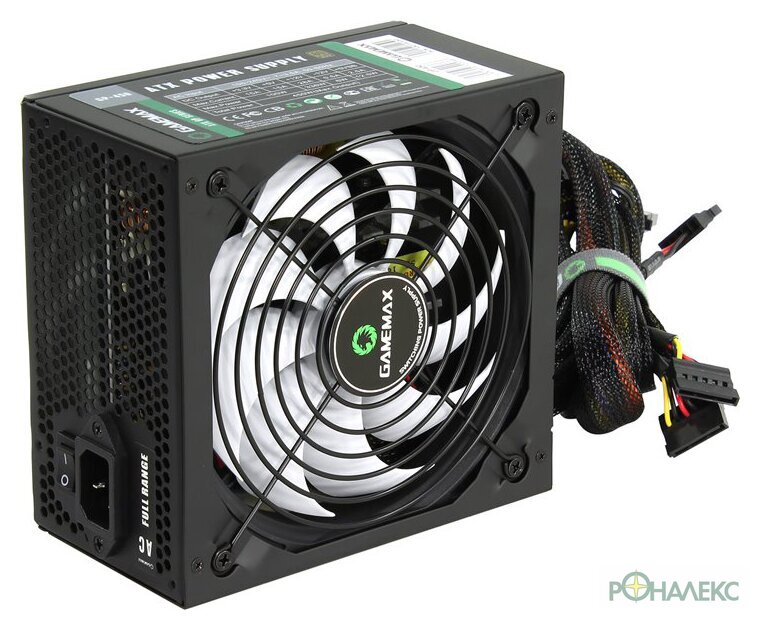 Блок питания GameMax GP-450 (черный) - фото