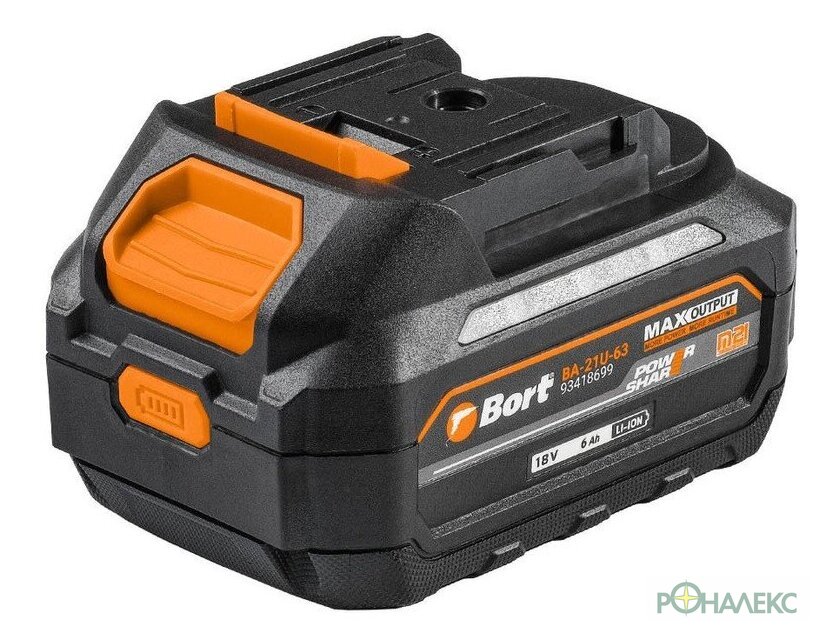 Аккумулятор для инструмента Bort BA-21U-63 93418699 (18В/6 Ah) - фото